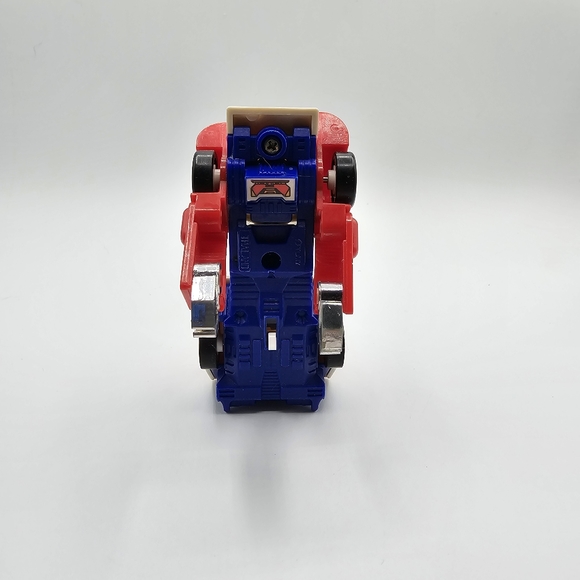 TOMY COMMANDRONS Action Figure MOTRON Race Car Super Alternators 1985 Moving - Picture 9 of 10